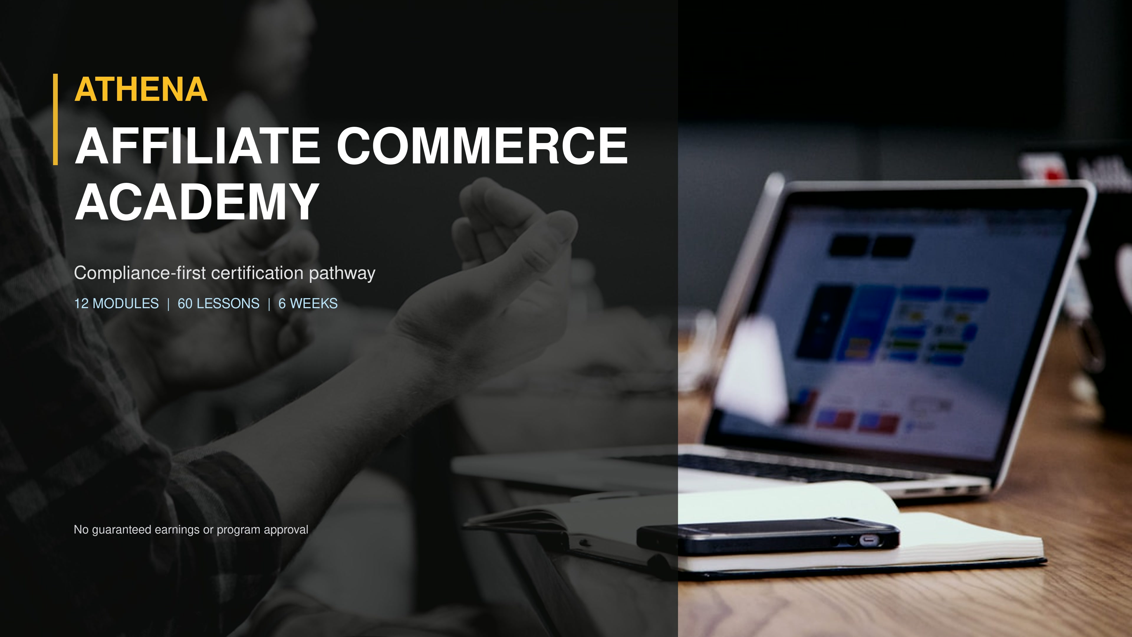 Athena Affiliate Commerce Academy course cover